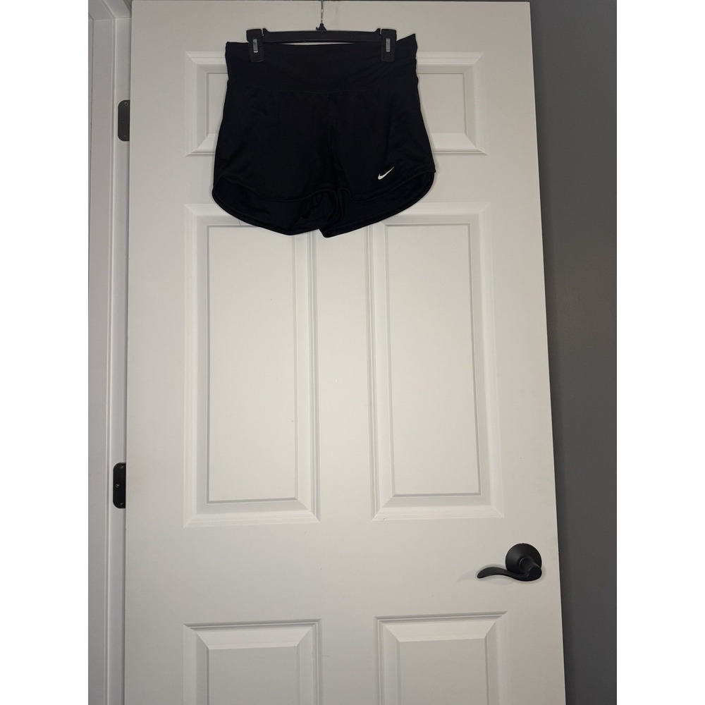 Nike Dri Fit Athletic Black Pull On Shorts Small